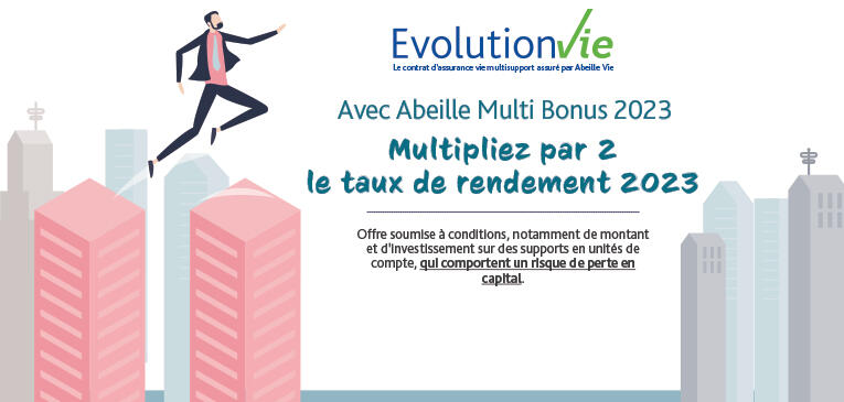 Boostez le rendement de votre support en euros : Abeille Multi Bonus