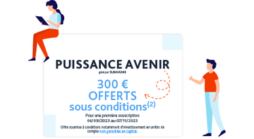 Assurance vie : Puissance Avenir<sup>(1)</sup>